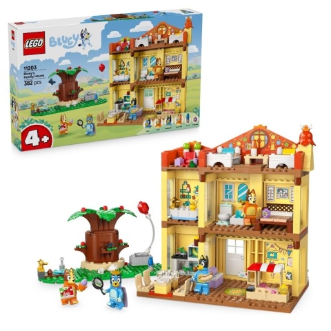 LEGO(R) BLUEY 11203 Dom rodzinny Blue