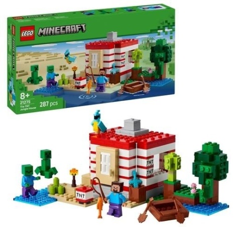 LEGO(R) MINECRAFT 21275 Dom w dżungli