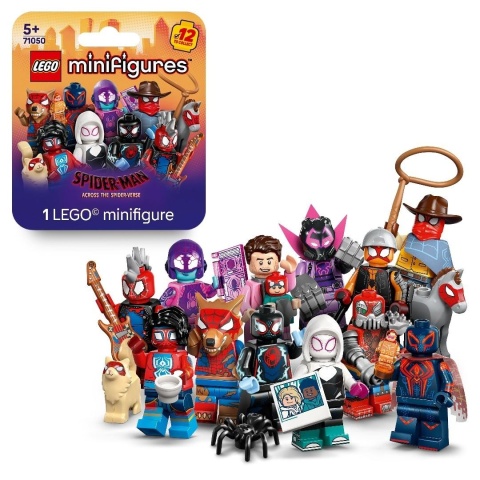 LEGO(R) MINIFIGURES 71050 Spider-Man: Poprzez multiw - komplet 12 szt