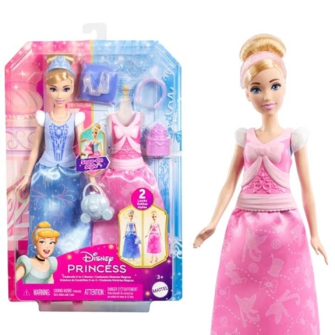 Disney Princess Historia Kopciuszka 2w1 JCR95