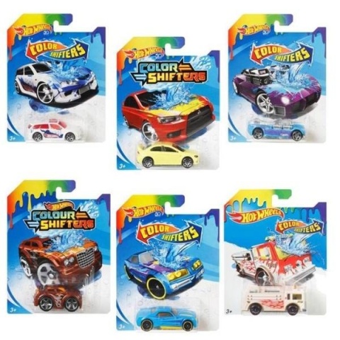 Hot Wheels Auto zmieniające kolor Torque Twister