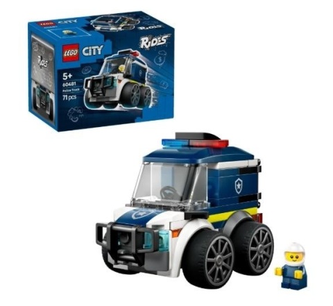 LEGO(R) CITY 60481 Ciężarówka policyjna