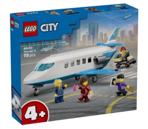 LEGO(R) CITY 60492 Samolot pasażerski