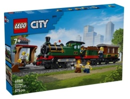 LEGO(R) CITY 60511 Retro pociąg z lokomotywą parową