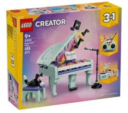 LEGO(R) CREATOR 31392 Dekoracyjny fortepian z kotem