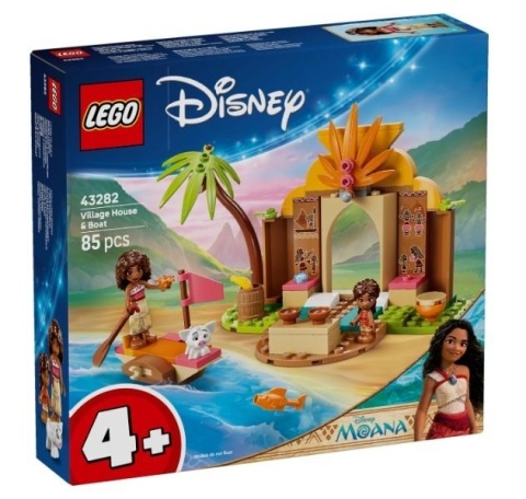 LEGO(R) DISNEY 43282 Wiejska chatka i łódź