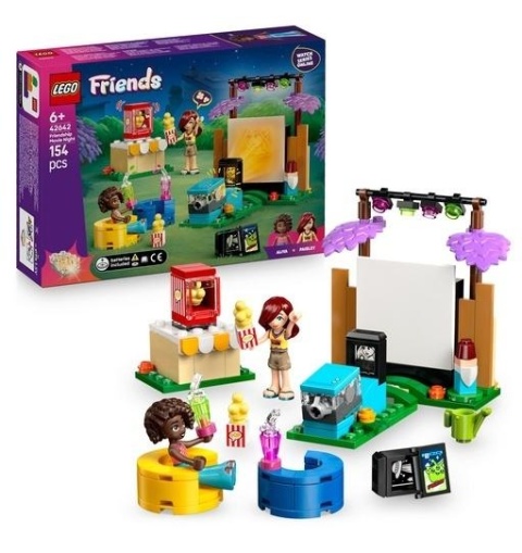 LEGO(R) FRIENDS 42642 Maraton filmowy przyjaciół