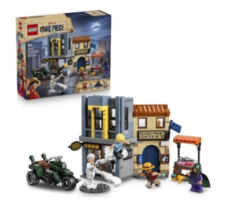 LEGO(R) ONE PIECE 75642 Starcie z kapitanem Smokerem