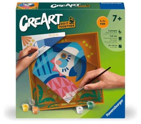 CreArt Do it together: Papuga