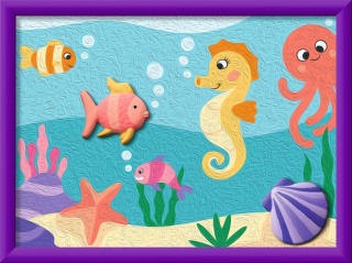 CreArt Kids (plaster) Seahorse