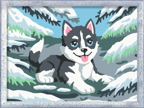CreArt for Kids Cheeky Husky