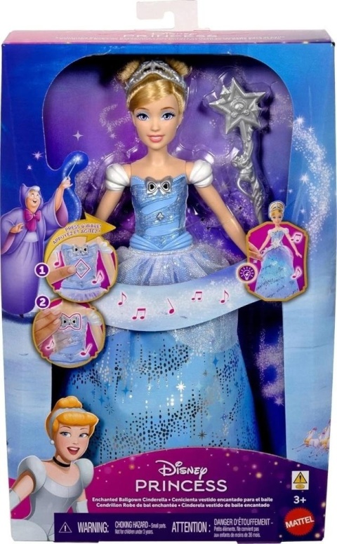 Disney Princess Lalka Księżniczka Kopciuszek