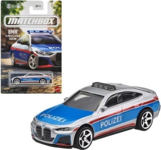 Matchbox exclusive theme 1:64 2023 BMW i4 Police