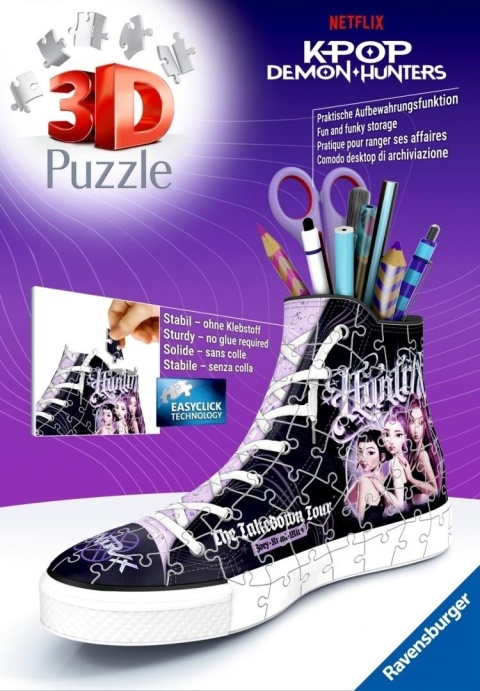 Puzzle 3D Trampek Kpop Demon Hunters