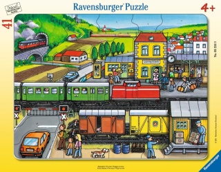 Puzzle 41 At the Station Frame