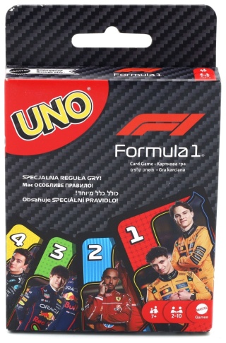 UNO Formuła 1 Gra karciana
