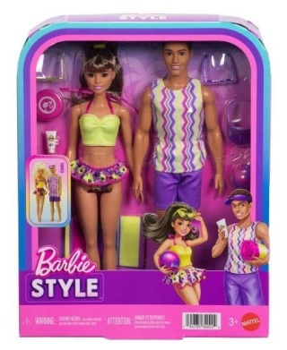 Barbie Barbie i Ken na plaży