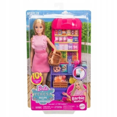 Barbie Lalka Malibu na zakupach