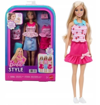 Barbie zestaw z ubraniami