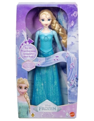 Disney Frozen Lalka Księżniczka Elsa śpiewająca