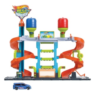 Hot Wheels City Zakręcona megamyjnia