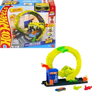 Hot Wheels City Zakręcony tor węża