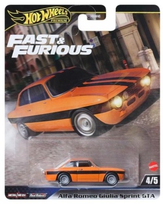 Hot Wheels Premium Szybcy i wściekli JBM04