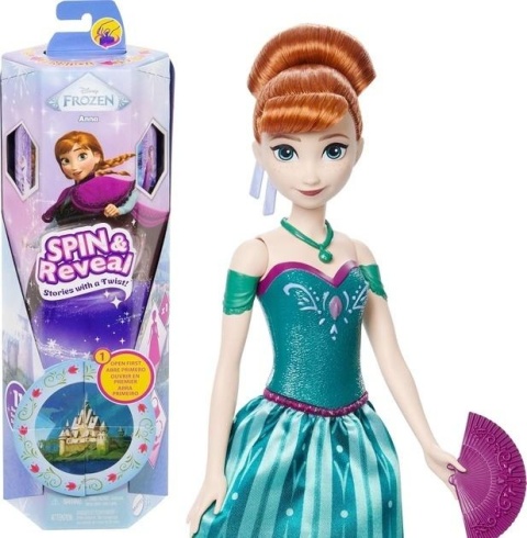 Lalka Disney Frozen Spin&Reveal Anna