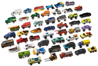 Matchbox Mały samochodzik mix (72szt)