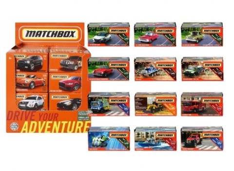Matchbox Mały samochodzik mix