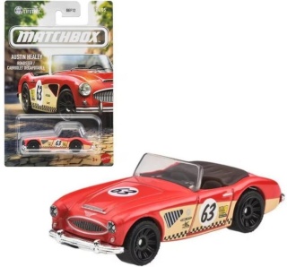 Matchbox exclusive theme 1:64 Austin Healey Cabrio