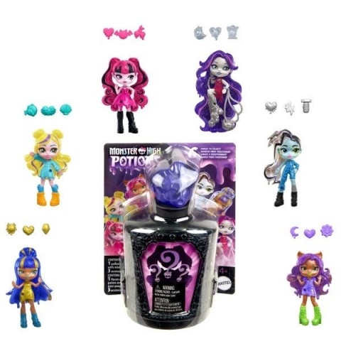 Monster High Eliksiry Minilalka Seria 1 mix