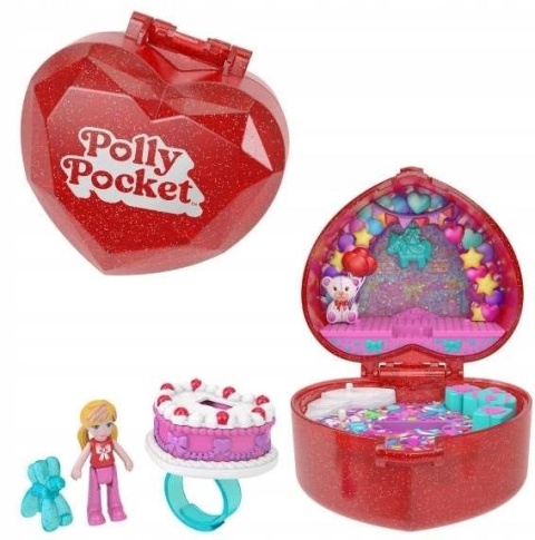 Polly Pocket 80-lecie Rocznicowy z pierścionkiem
