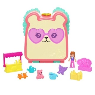 Polly Pocket Przekąski niespodzianki Piknik misia