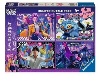 Puzzle 2D 4x100 Kpop Demon Hunters