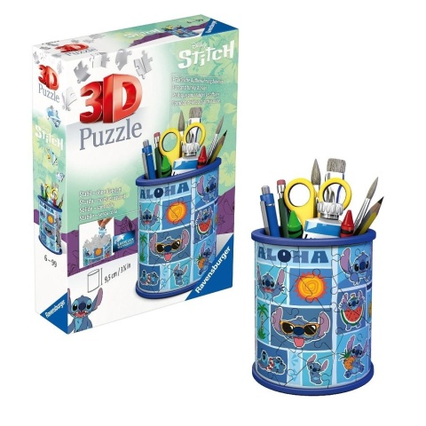 Puzzle 3D: Przybornik Disney Stitch
