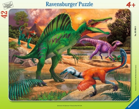 Puzzle 42 Spinosaurus Frame