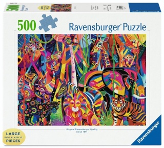 Puzzle 500 Jeweled Jungle