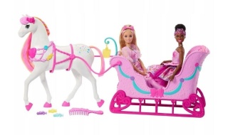 Barbie w Dziadku do orzechów Konik i sanie