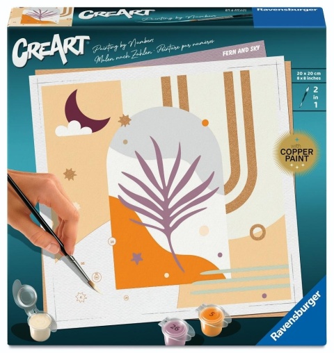 CreArt Boho Fern and sky
