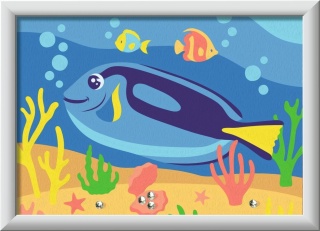 CreArt for Kids Colorful Doctorfish