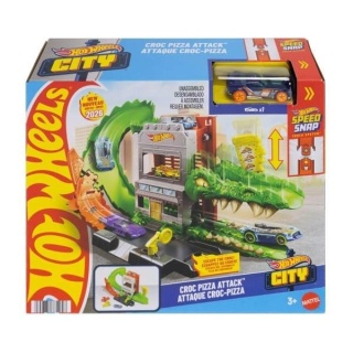 Hot Wheels City Krokodyl Atak na pizzerię