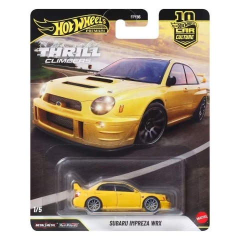 Hot Wheels Kultowe auta Subaru Impreza WRX