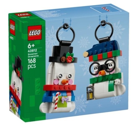 LEGO(R) ICONIC 40812 Ozdoby z bałwankami