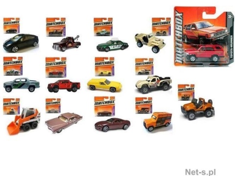 Matchbox Mały samochodzik mix