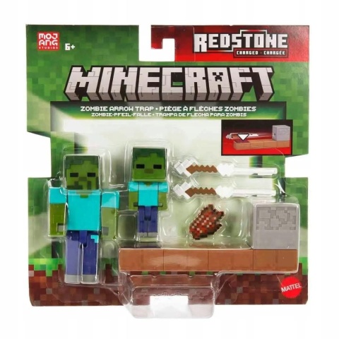 Minecraft Zestaw pułapka + figurka