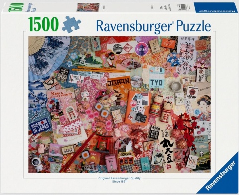 Puzzle 2D 1500 Podróż do Tokyo