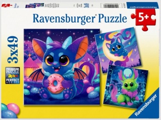 Puzzle 2D 3x49 Nocne stworki