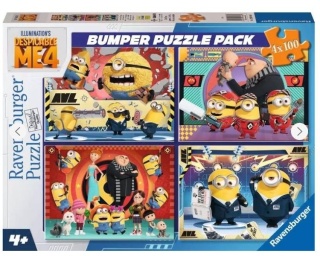 Puzzle 2D 4x100el Minionki