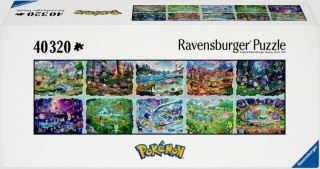 Puzzle 2D 40320 Pokemon